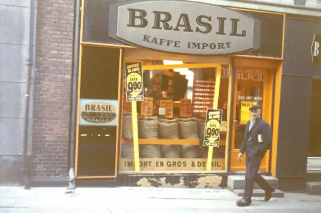brasil kaffe import butik i farver